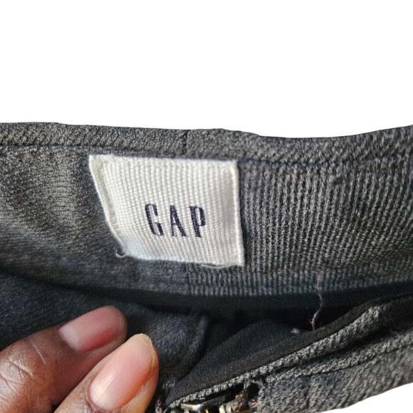 Gap High Rise Wide Leg Cropped Dress Pants Size 8 - Picture 5 of 6